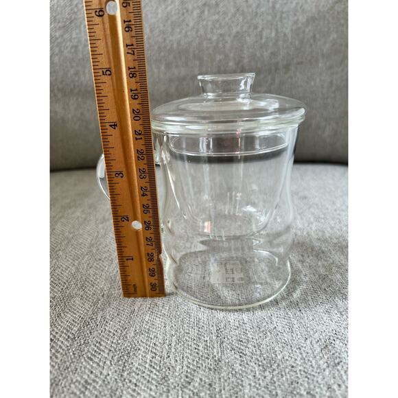 Glass Infuser Mug for Loose Leaf Tea Bamboo Shape 12oz - Picture 9 of 9